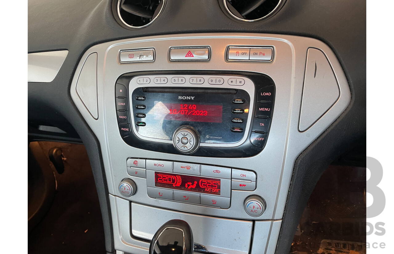 6/2008 Ford Mondeo TDCi MA 5d Hatchback Brown 2.0L