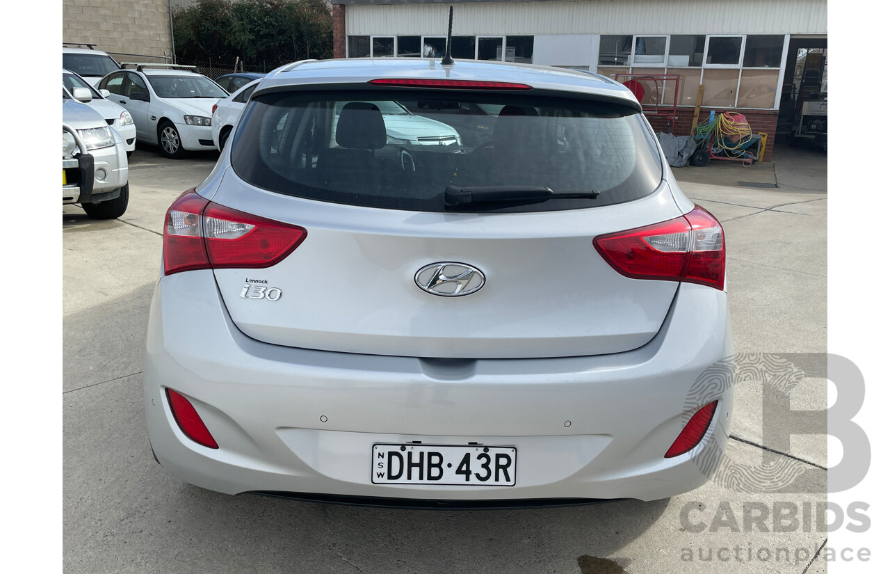 4/2016 Hyundai i30 Active GD3 SERIES 2 5d Hatchback Silver 1.8L