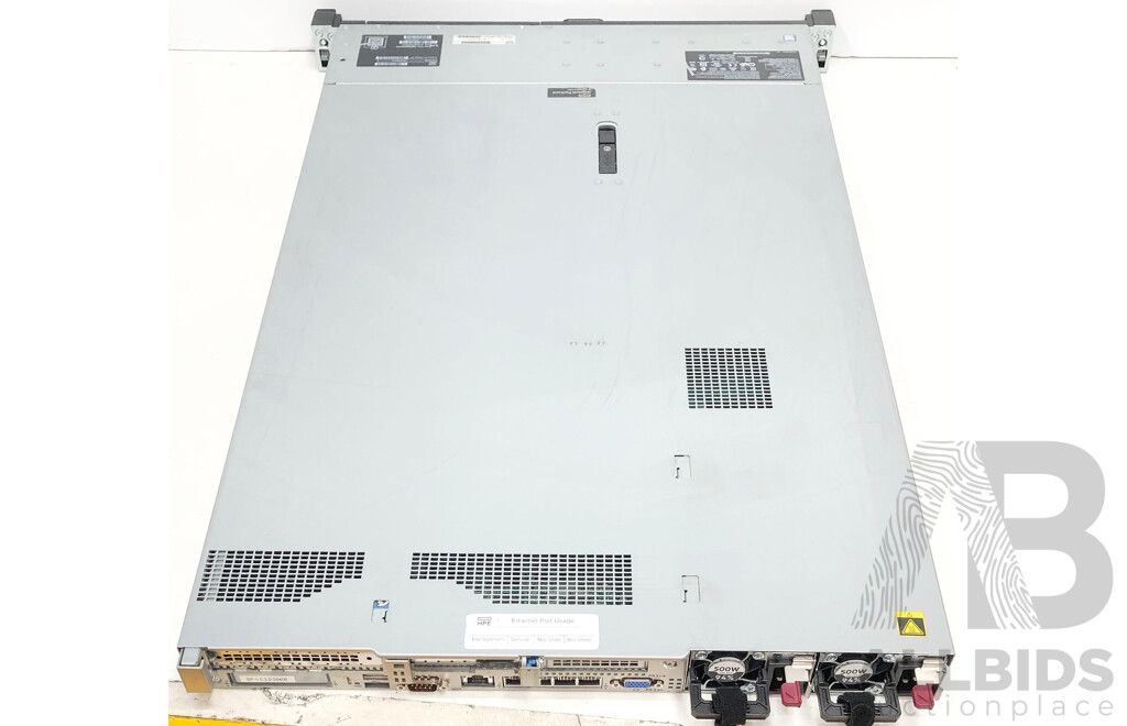 HPE ProLiant DL360 Gen10 Intel Xeon SILVER (4110) 2.10GHz-3.00GHz 8-Core CPU 1RU Server w/ 96GB DDR4