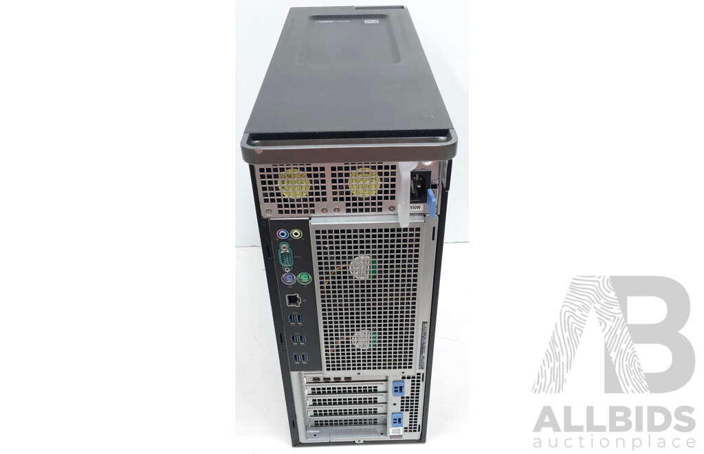 Dell Precision 7820 Tower Intel Xeon GOLD (6154) 3.00GHz-3.70GHz 18-Core CPU Workstation w/ NVIDIA Quadro P1000