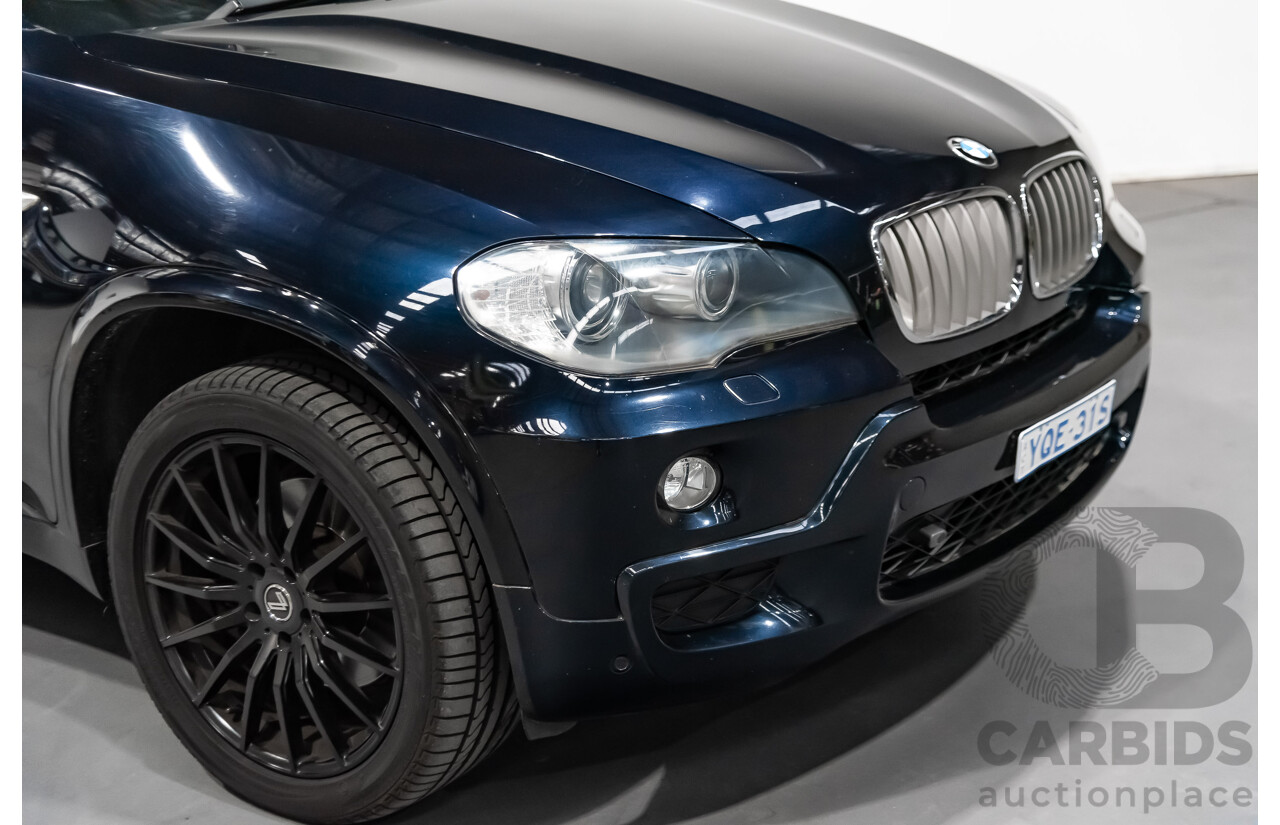 4/2010 Bmw X5 Xdrive 48i E70 MY09 4d Wagon Blue 4.8L V8