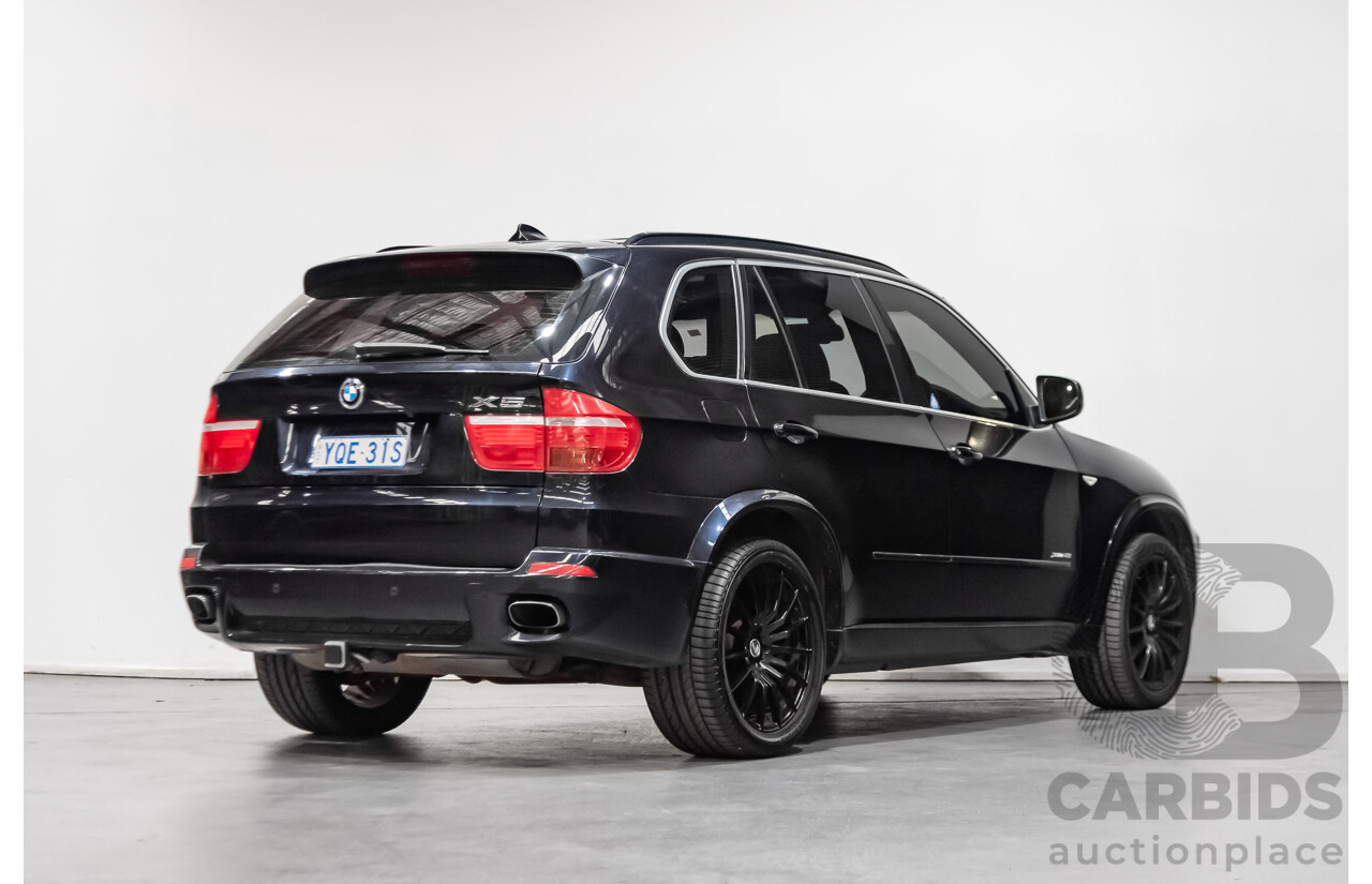 4/2010 Bmw X5 Xdrive 48i E70 MY09 4d Wagon Blue 4.8L V8