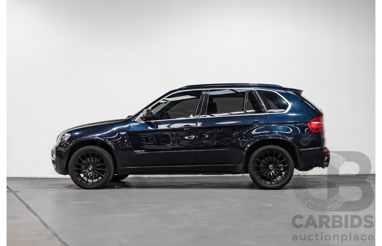 4/2010 Bmw X5 Xdrive 48i E70 MY09 4d Wagon Blue 4.8L V8