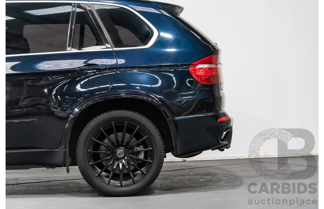 4/2010 Bmw X5 Xdrive 48i E70 MY09 4d Wagon Blue 4.8L V8