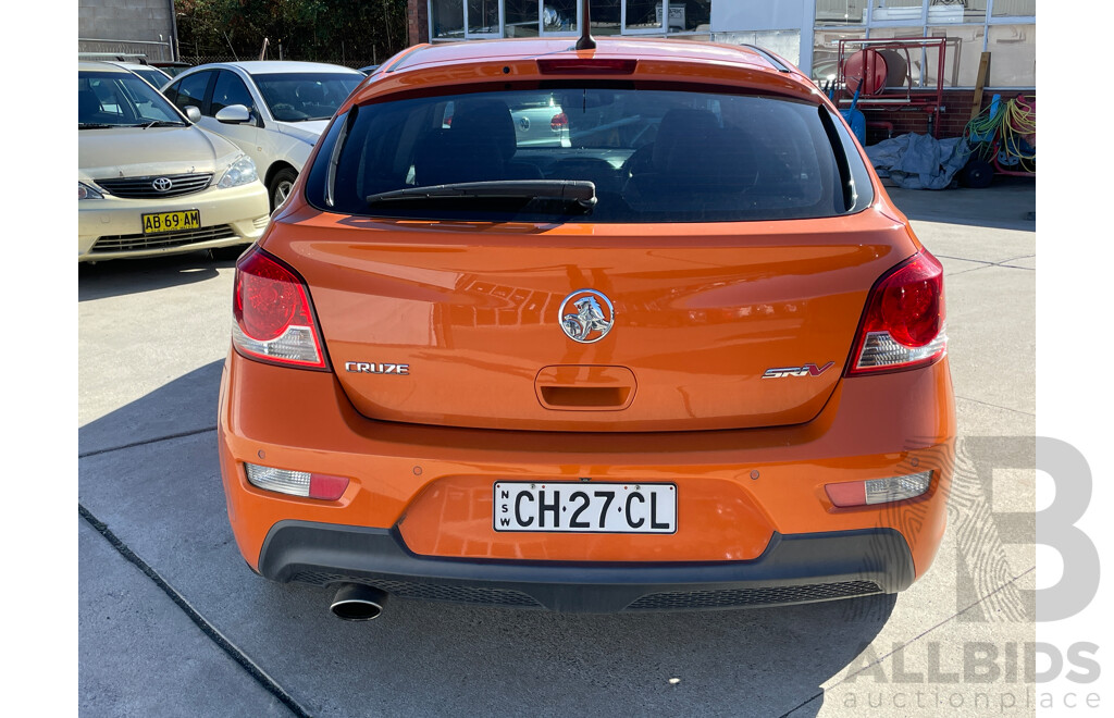 72013 Holden Cruze Sri V Jh My14 Lot 1476435 Carbids