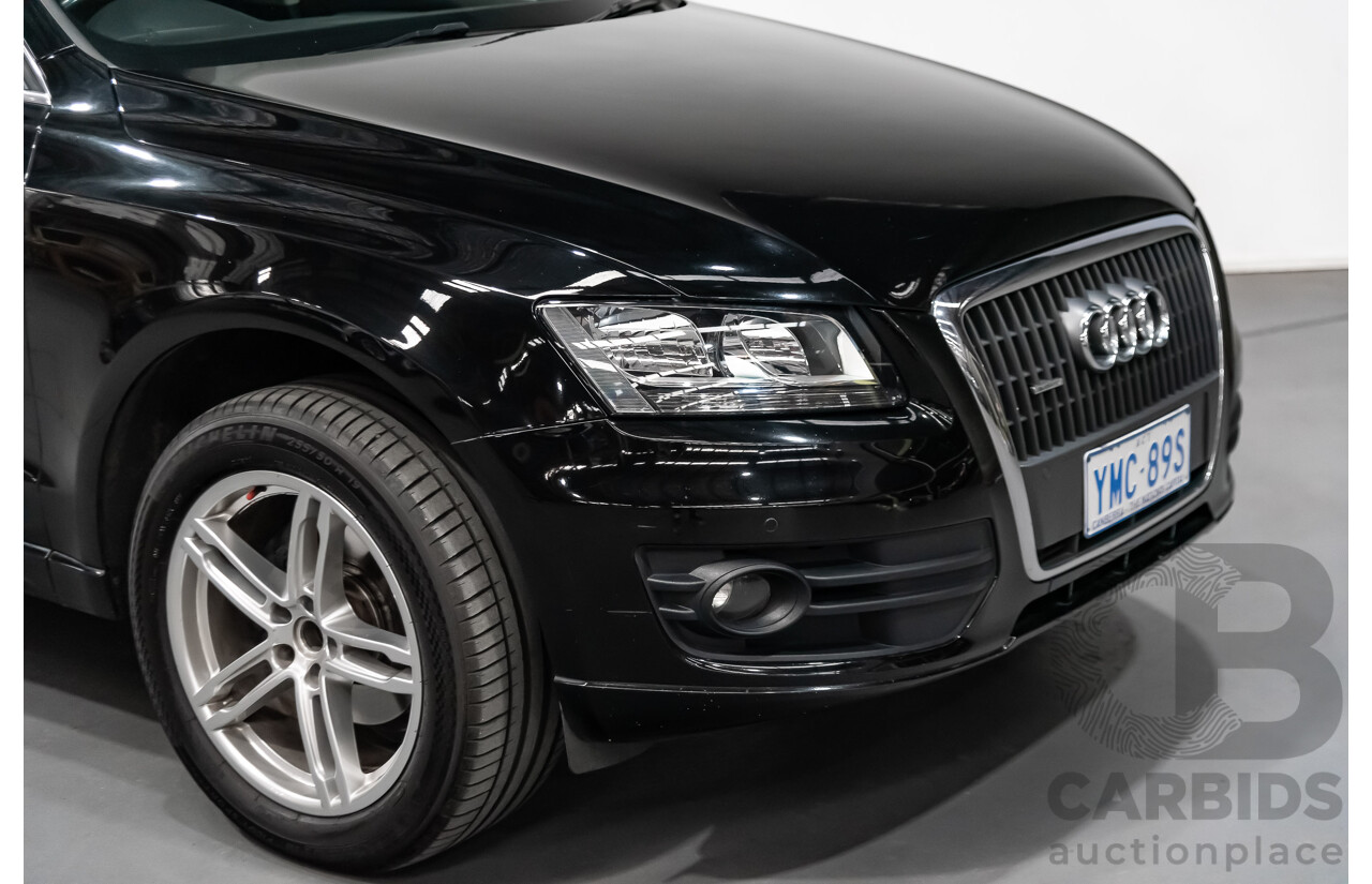 9/2012 Audi Q5 2.0 TDI Quattro 8R 4d Wagon Black 2.0L Turbo Diesel