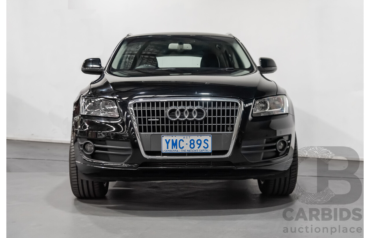 9/2012 Audi Q5 2.0 TDI Quattro 8R 4d Wagon Black 2.0L Turbo Diesel