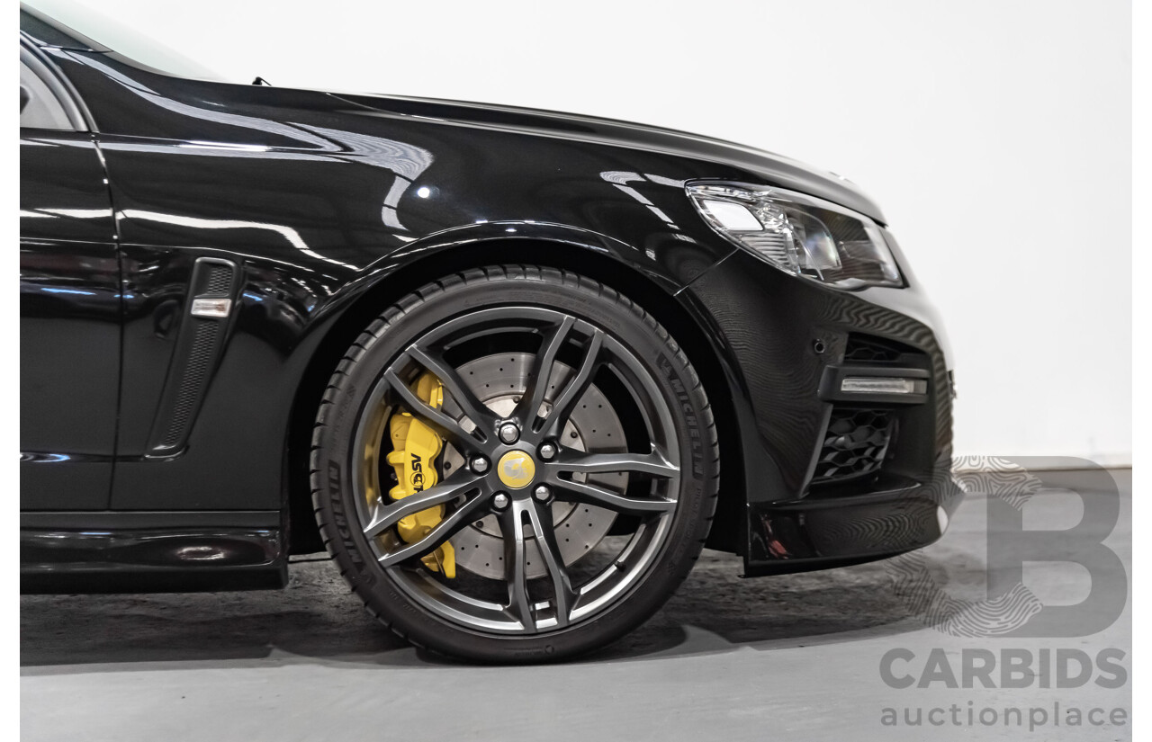 8/2015 Holden Hsv GTS  GEN F MY15 4d Sedan Black LSA 6.2L Supercharged V8