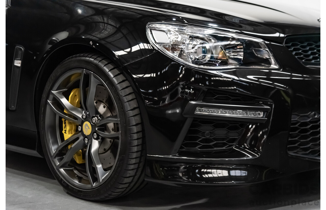 8/2015 Holden Hsv GTS  GEN F MY15 4d Sedan Black LSA 6.2L Supercharged V8