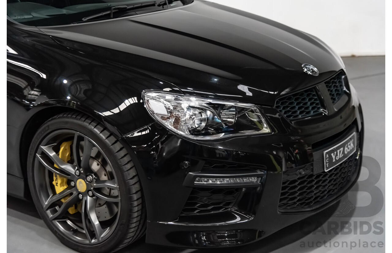 8/2015 Holden Hsv GTS  GEN F MY15 4d Sedan Black LSA 6.2L Supercharged V8