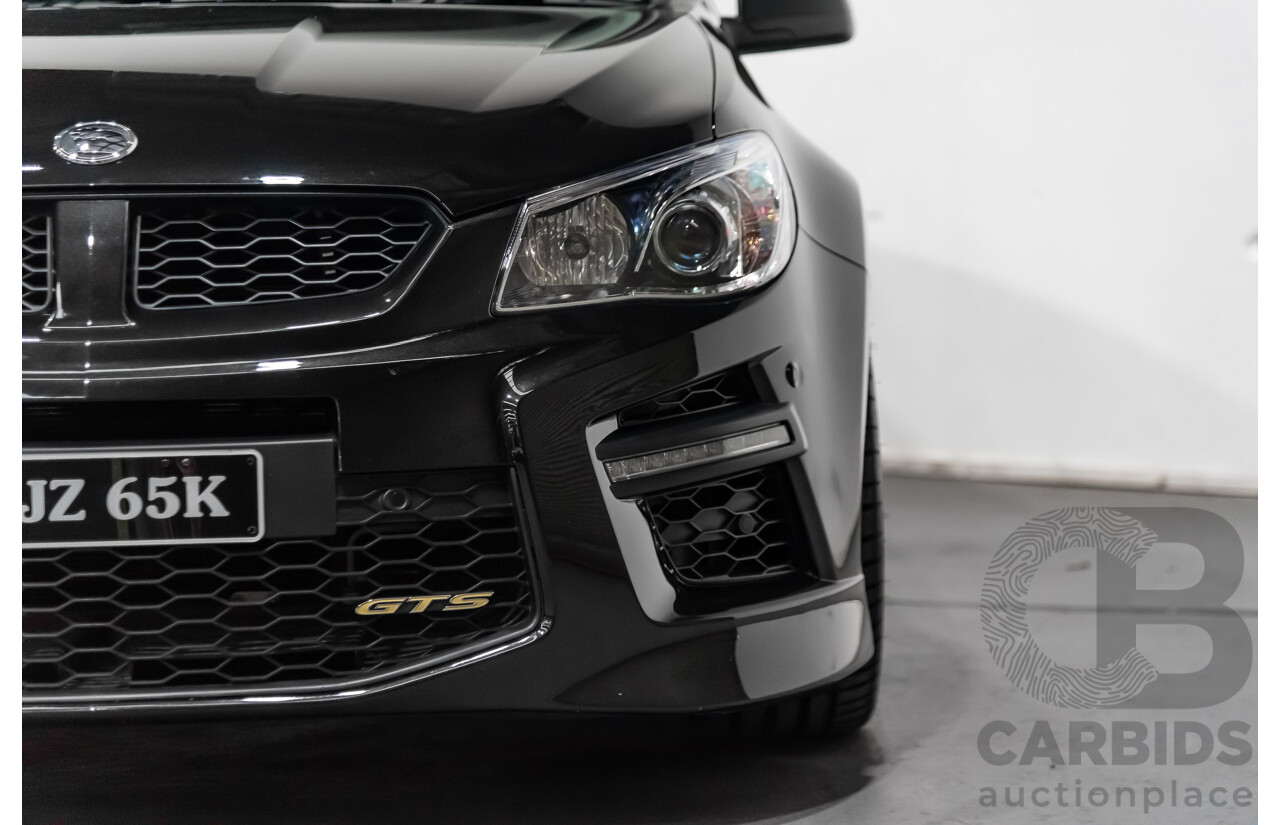 8/2015 Holden Hsv GTS  GEN F MY15 4d Sedan Black LSA 6.2L Supercharged V8