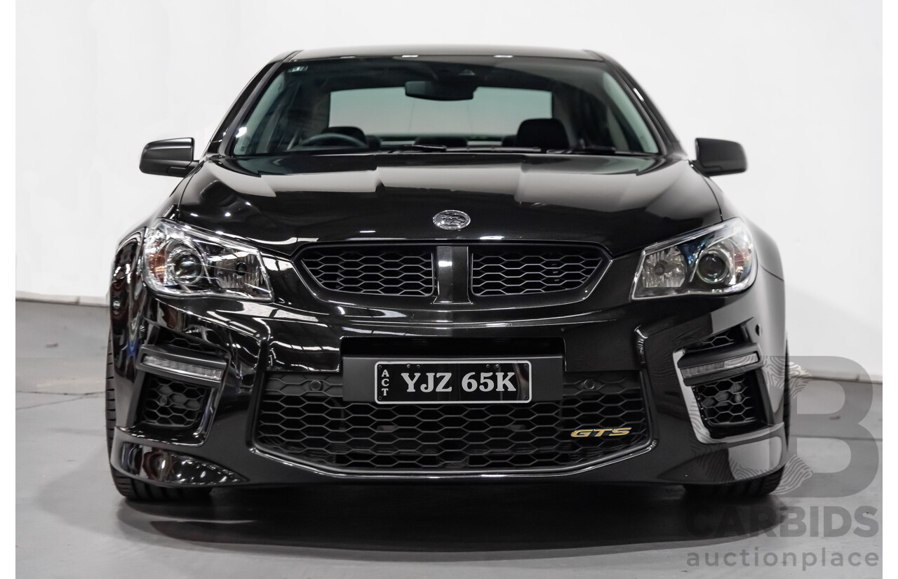 8/2015 Holden Hsv GTS  GEN F MY15 4d Sedan Black LSA 6.2L Supercharged V8