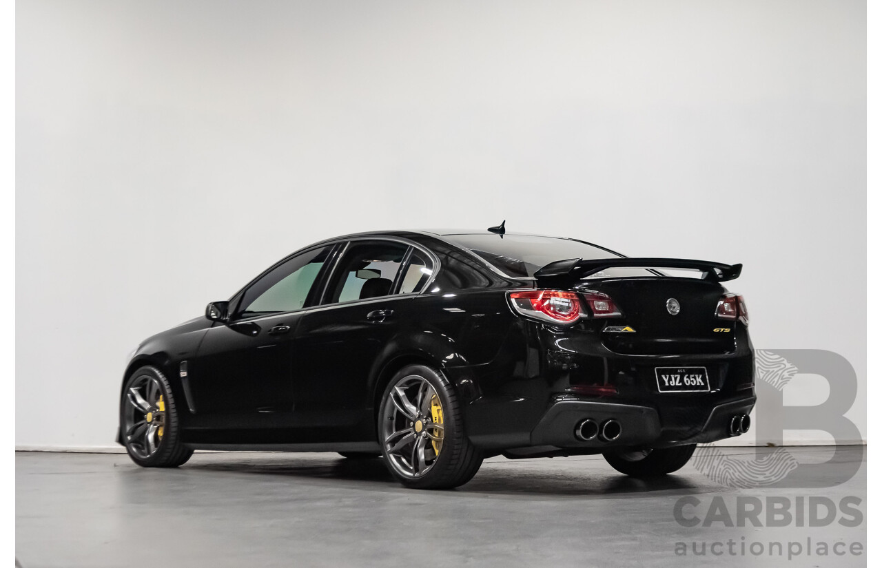 8/2015 Holden Hsv GTS  GEN F MY15 4d Sedan Black LSA 6.2L Supercharged V8