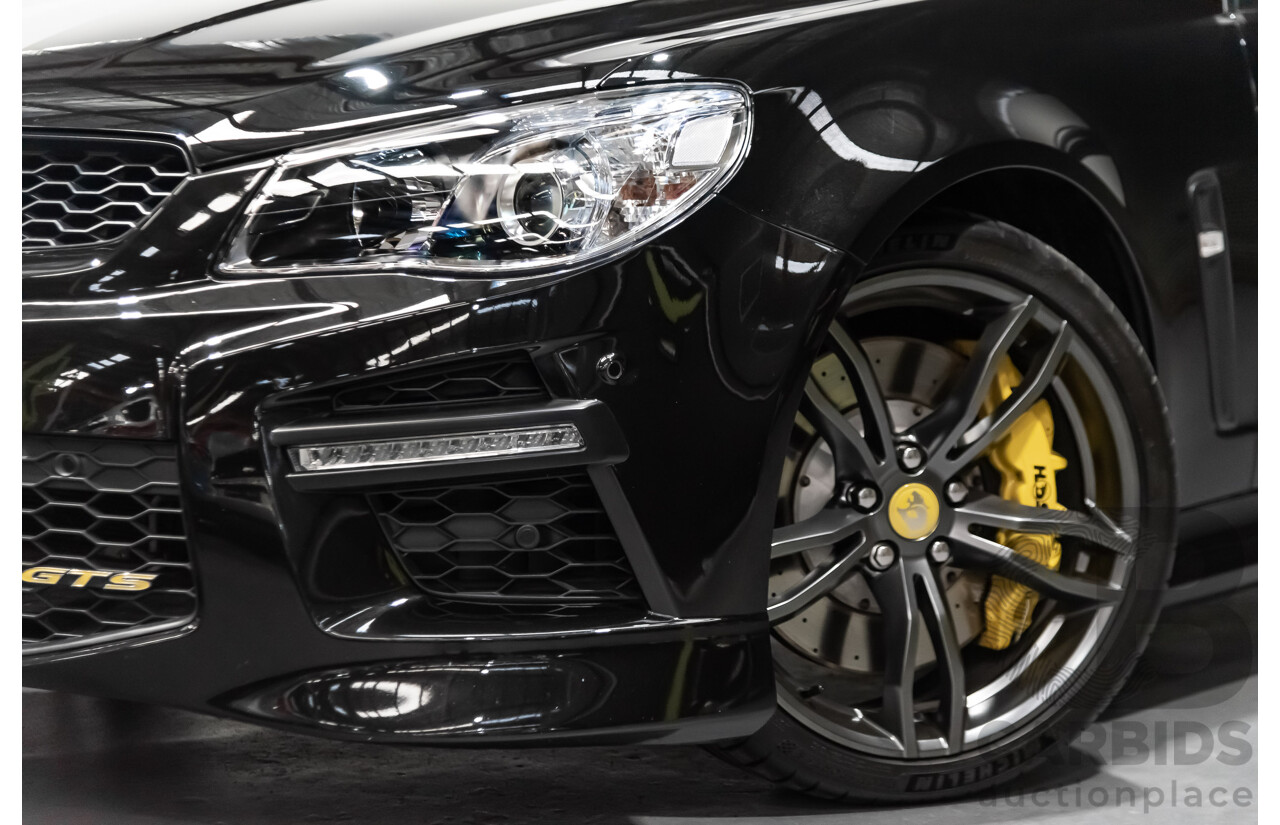 8/2015 Holden Hsv GTS  GEN F MY15 4d Sedan Black LSA 6.2L Supercharged V8