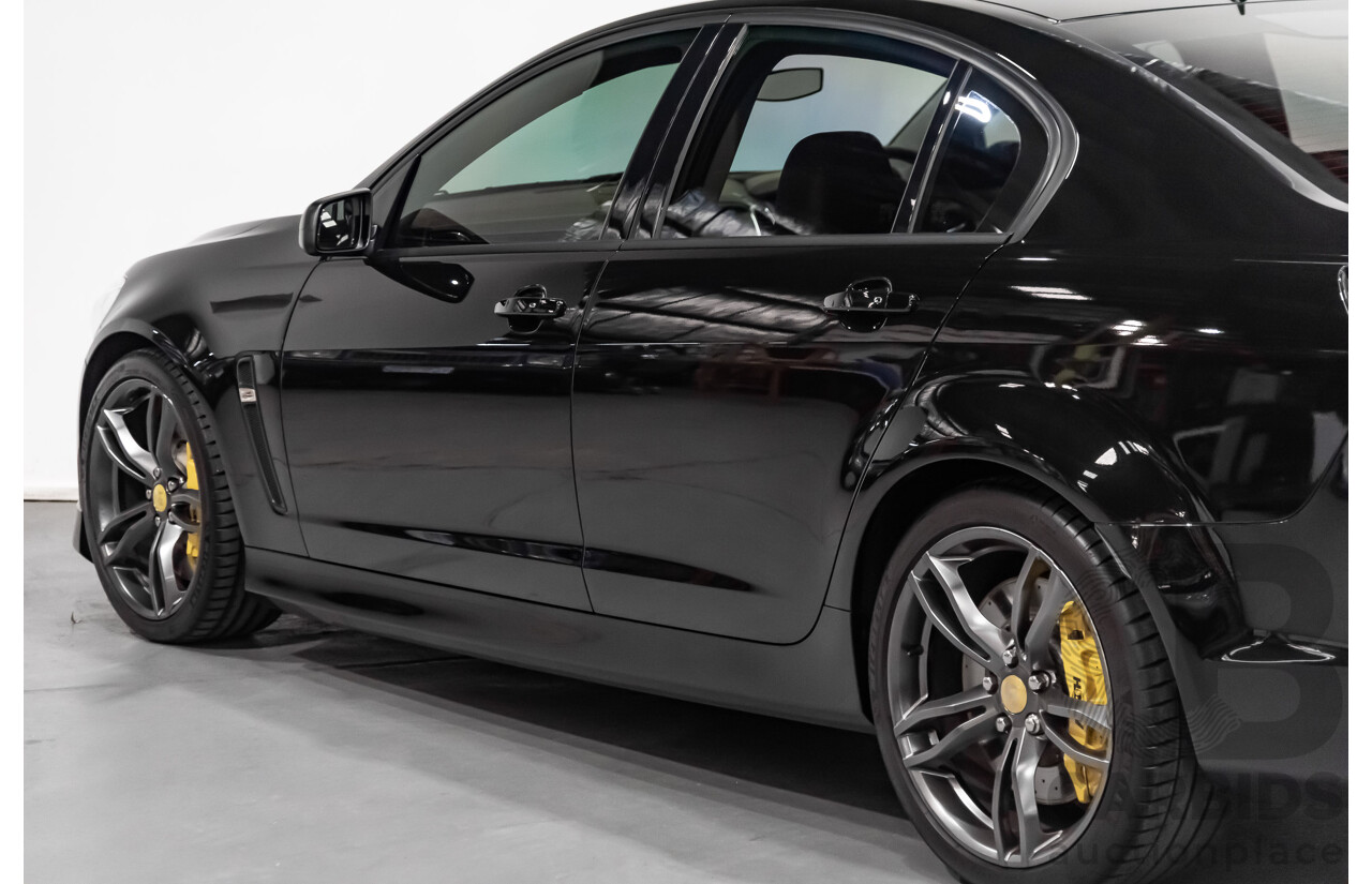 8/2015 Holden Hsv GTS  GEN F MY15 4d Sedan Black LSA 6.2L Supercharged V8