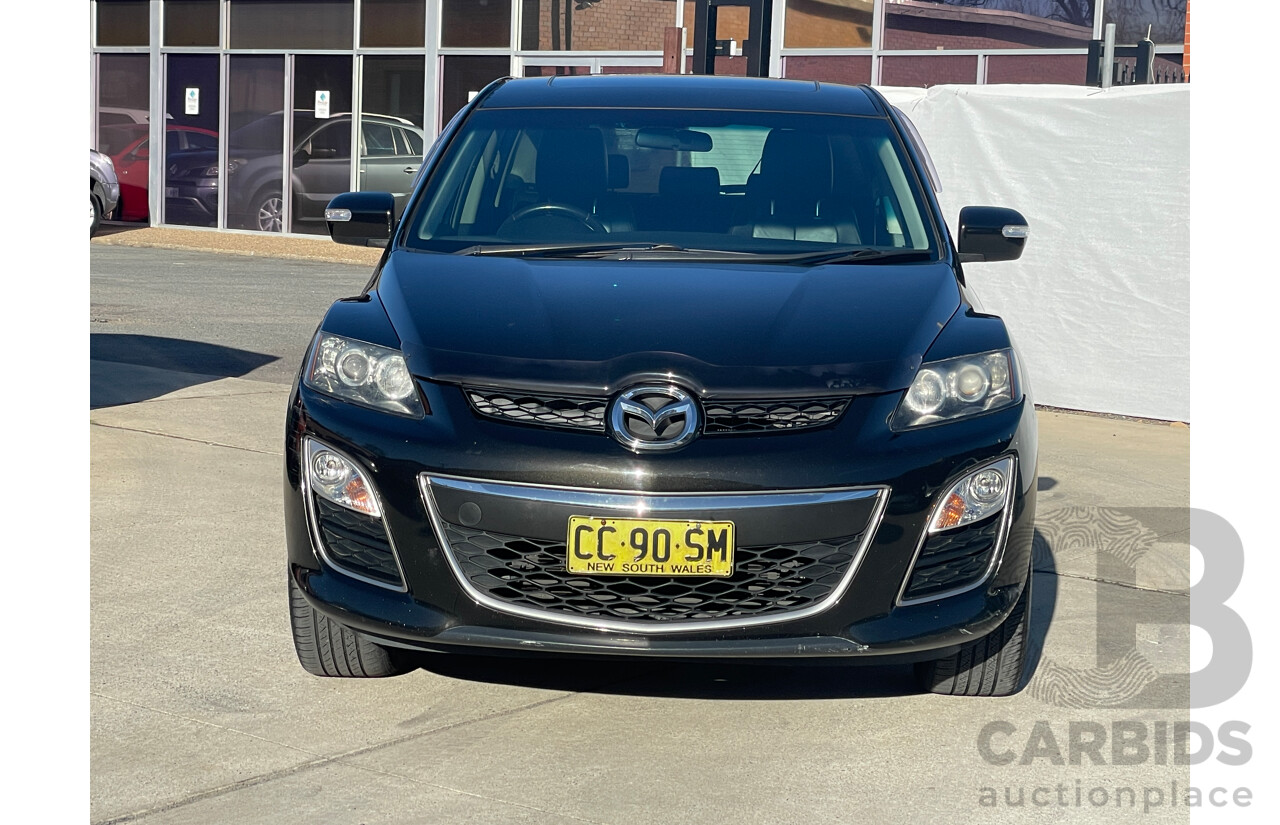 2/2011 Mazda Cx-7 Luxury Sports (4x4) ER MY10 4d Wagon Black 2.3L
