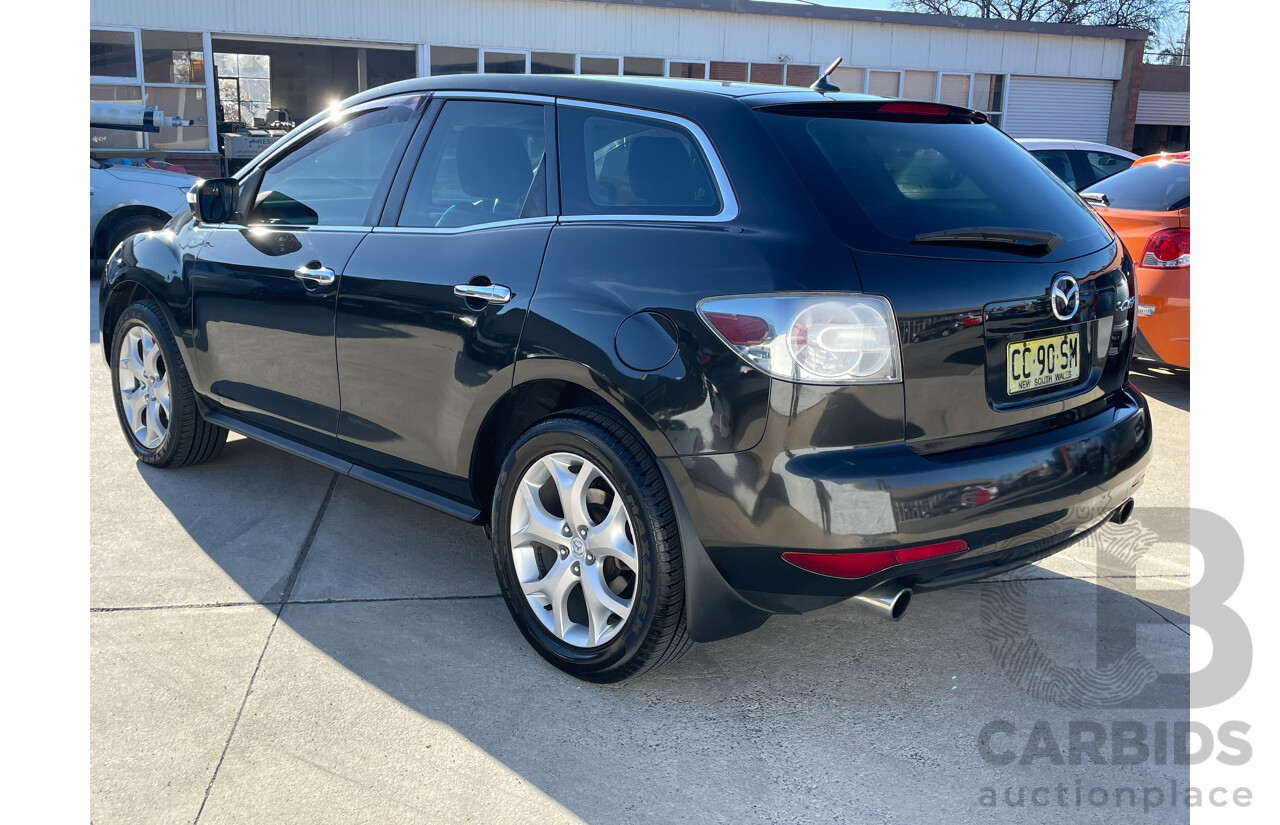 2/2011 Mazda Cx-7 Luxury Sports (4x4) ER MY10 4d Wagon Black 2.3L