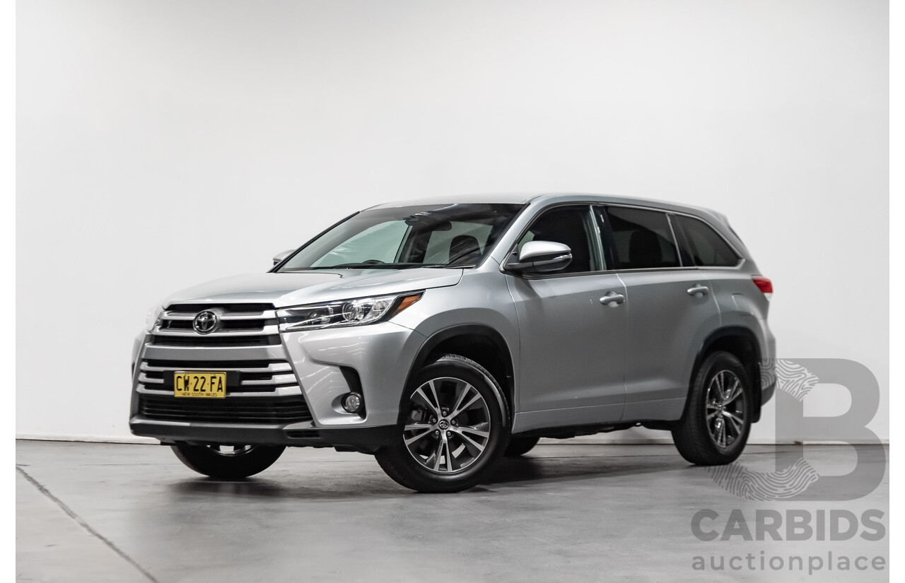 11/2019 Toyota Kluger GX (4x2) GSU50R 4d Wagon Silver 3.5L V6