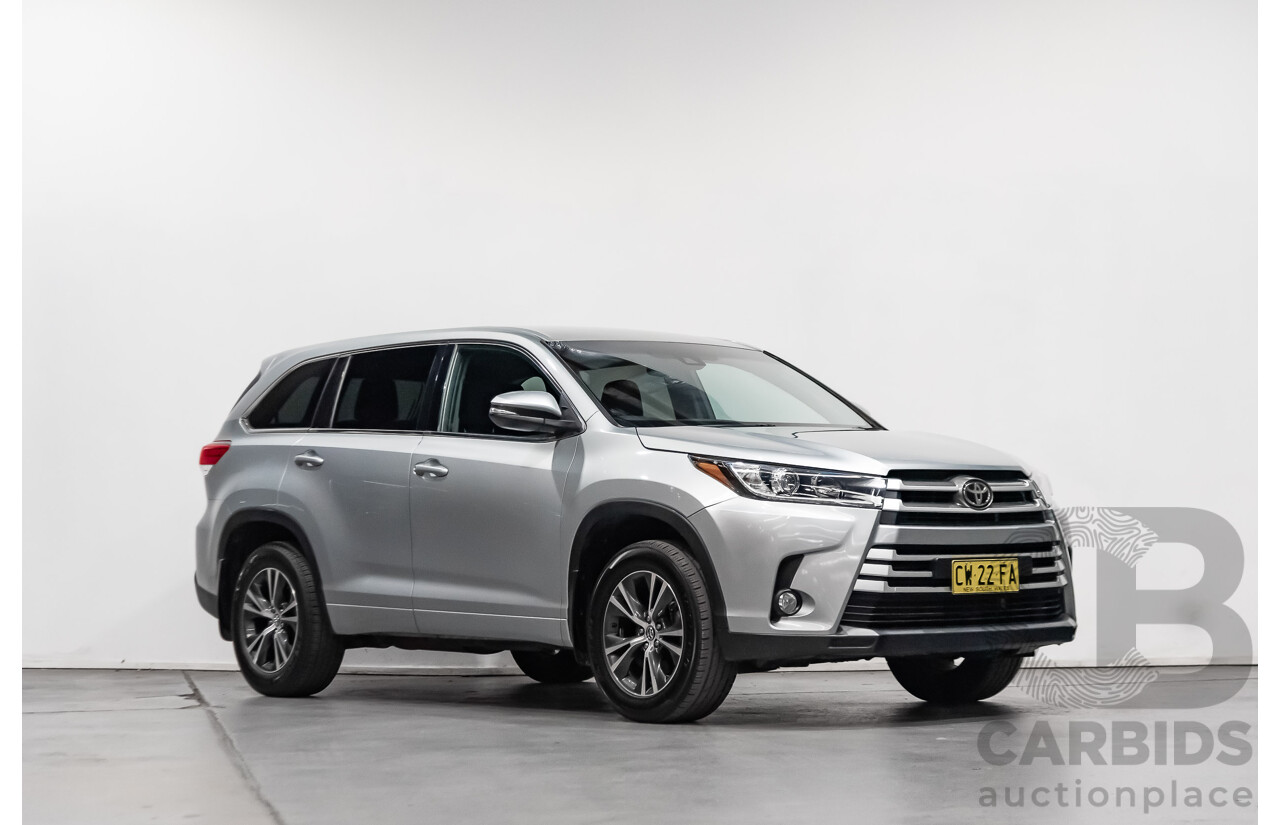 11/2019 Toyota Kluger GX (4x2) GSU50R 4d Wagon Silver 3.5L V6