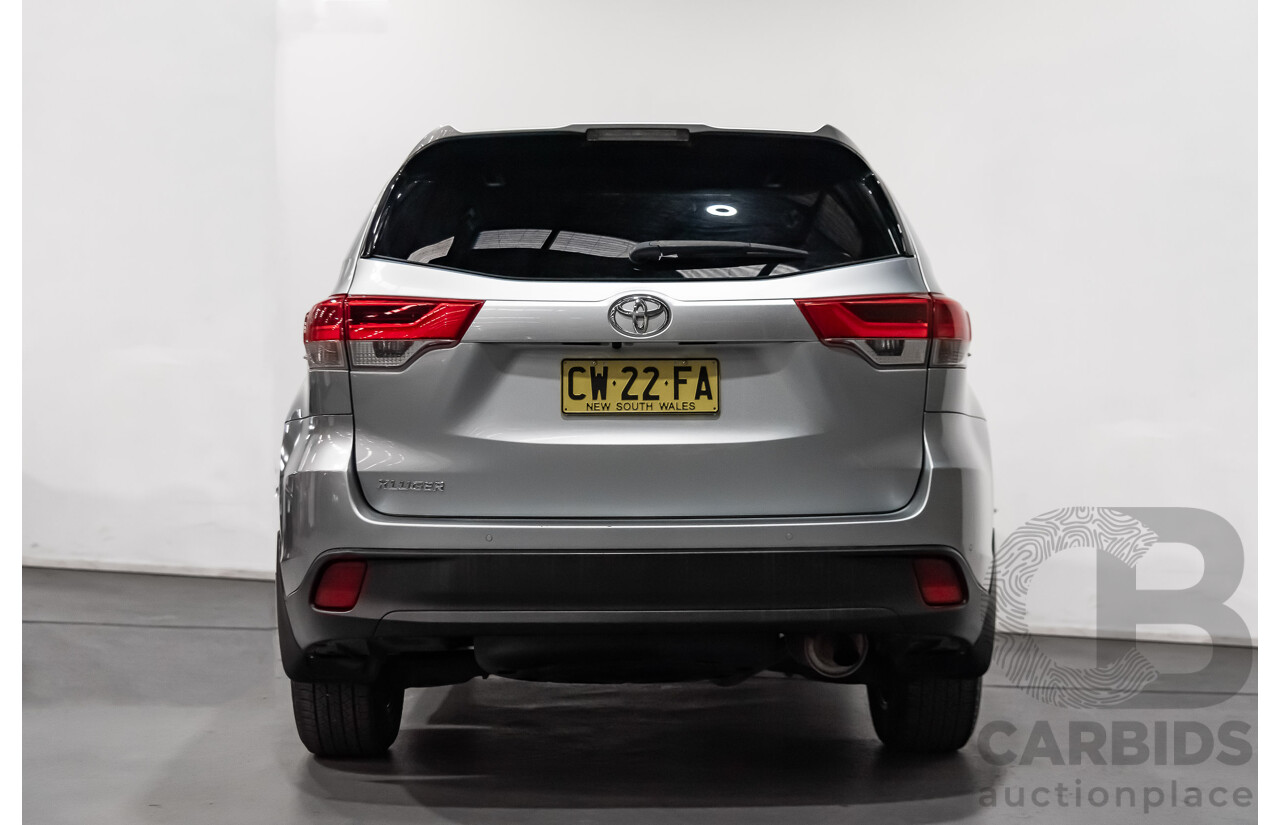 11/2019 Toyota Kluger GX (4x2) GSU50R 4d Wagon Silver 3.5L V6