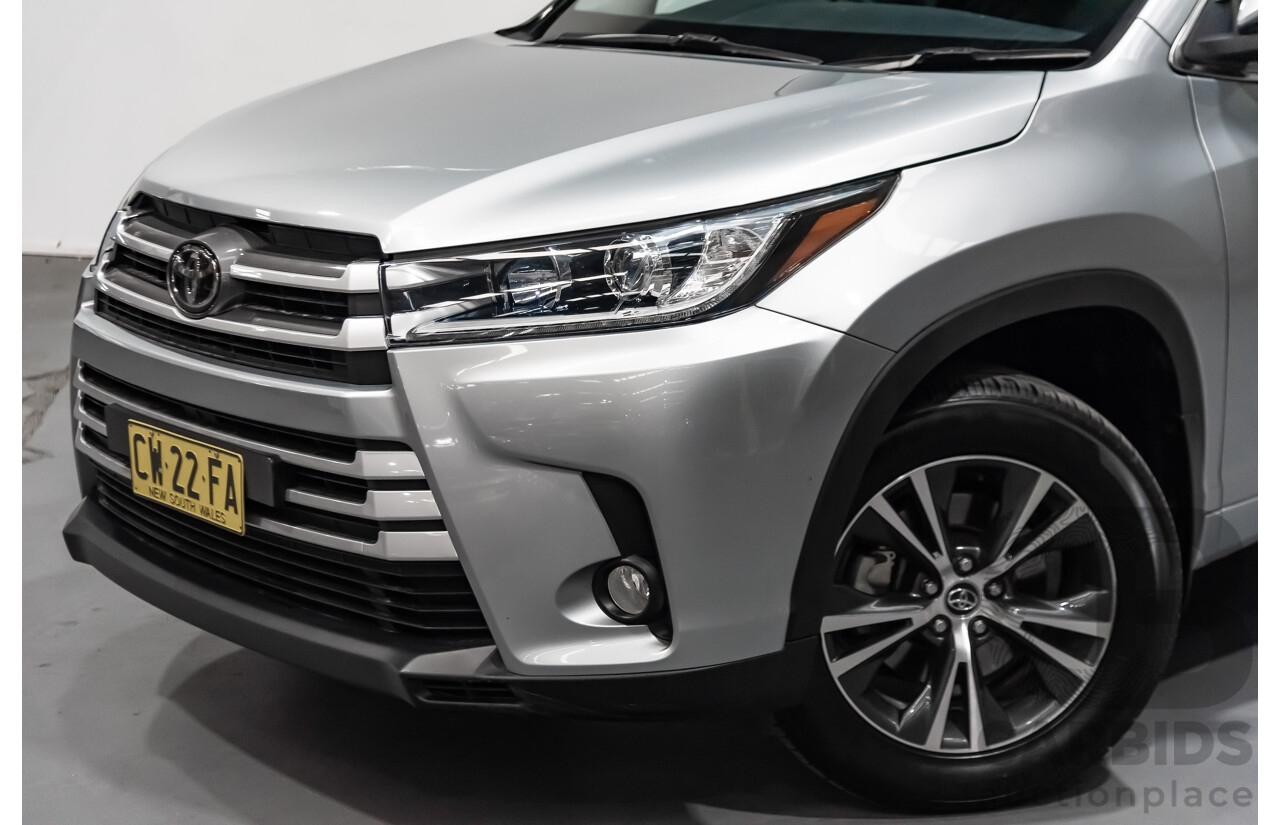 11/2019 Toyota Kluger GX (4x2) GSU50R 4d Wagon Silver 3.5L V6