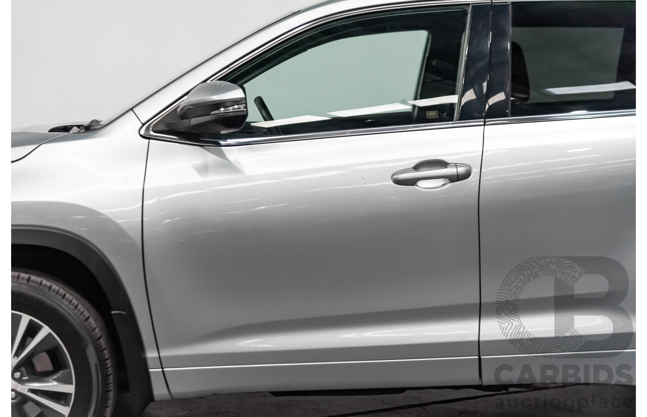 11/2019 Toyota Kluger GX (4x2) GSU50R 4d Wagon Silver 3.5L V6