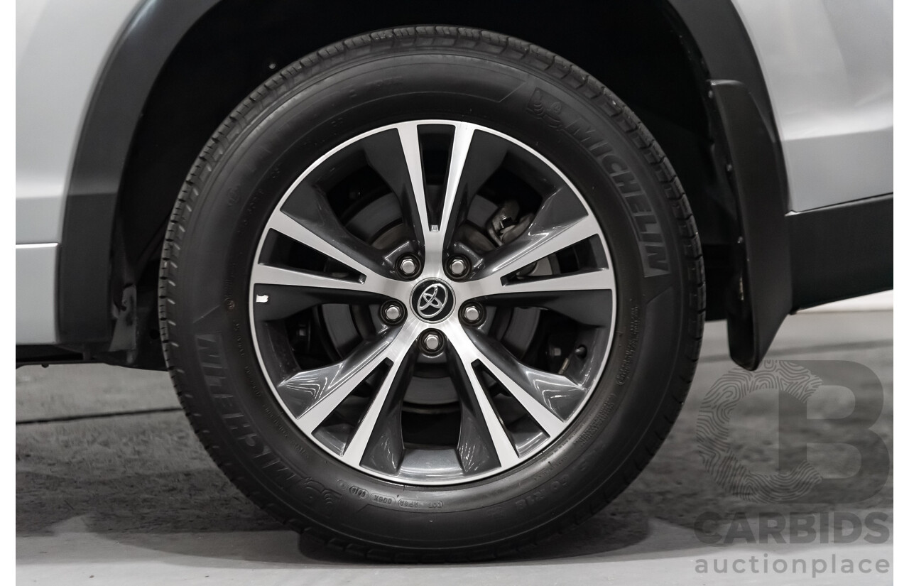 11/2019 Toyota Kluger GX (4x2) GSU50R 4d Wagon Silver 3.5L V6