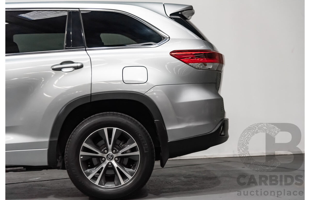 11/2019 Toyota Kluger GX (4x2) GSU50R 4d Wagon Silver 3.5L V6