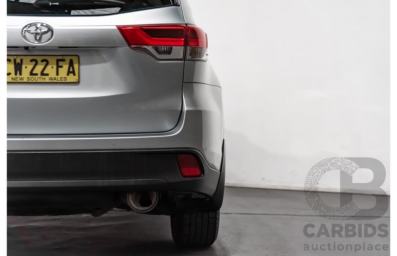 11/2019 Toyota Kluger GX (4x2) GSU50R 4d Wagon Silver 3.5L V6