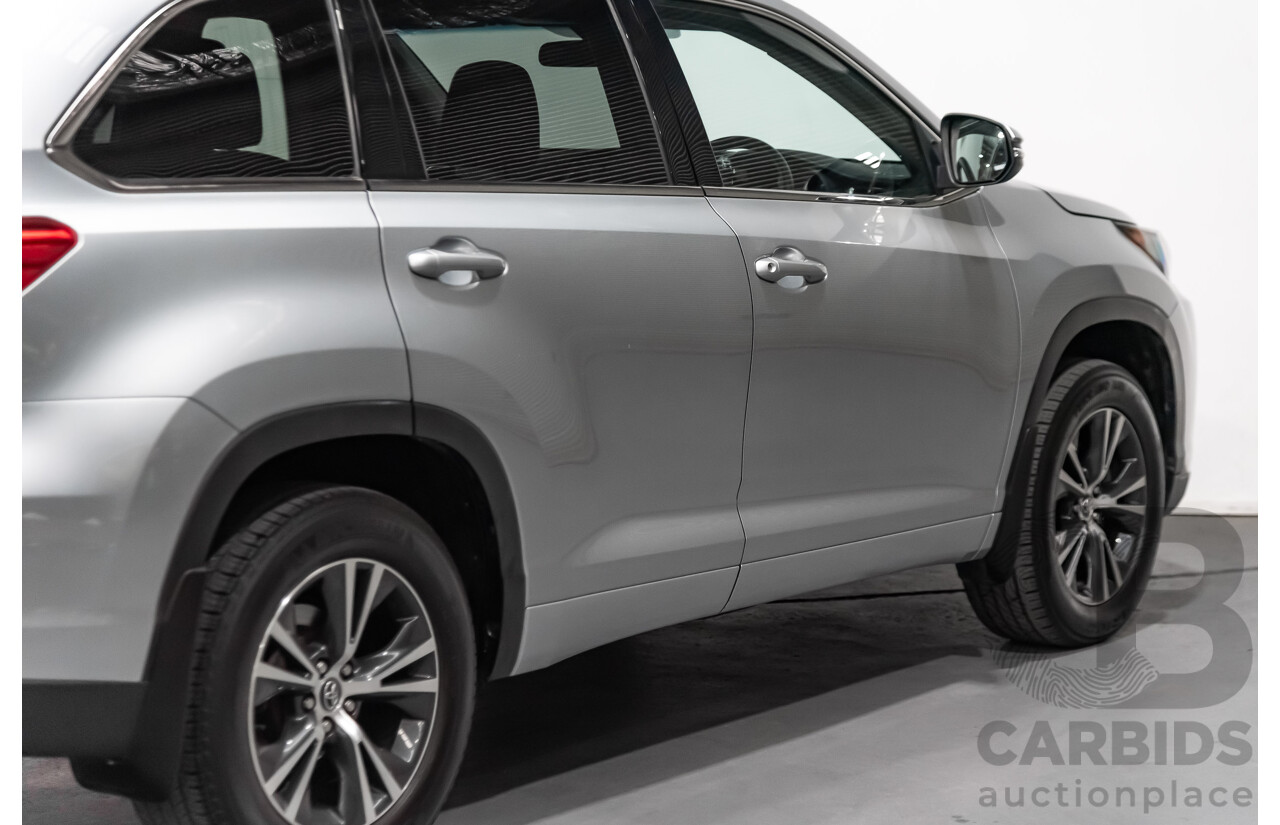 11/2019 Toyota Kluger GX (4x2) GSU50R 4d Wagon Silver 3.5L V6