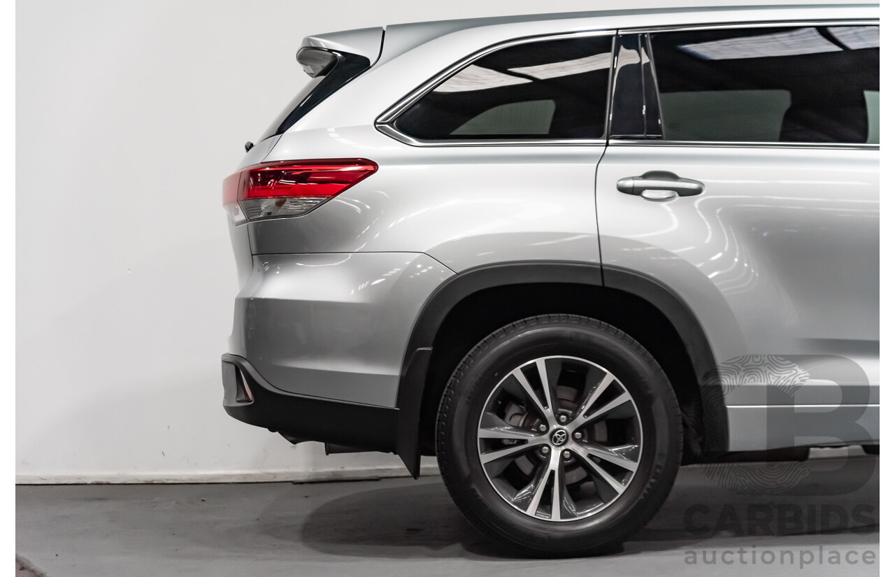 11/2019 Toyota Kluger GX (4x2) GSU50R 4d Wagon Silver 3.5L V6