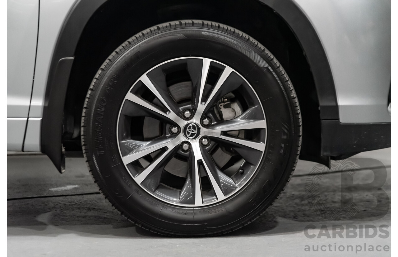11/2019 Toyota Kluger GX (4x2) GSU50R 4d Wagon Silver 3.5L V6