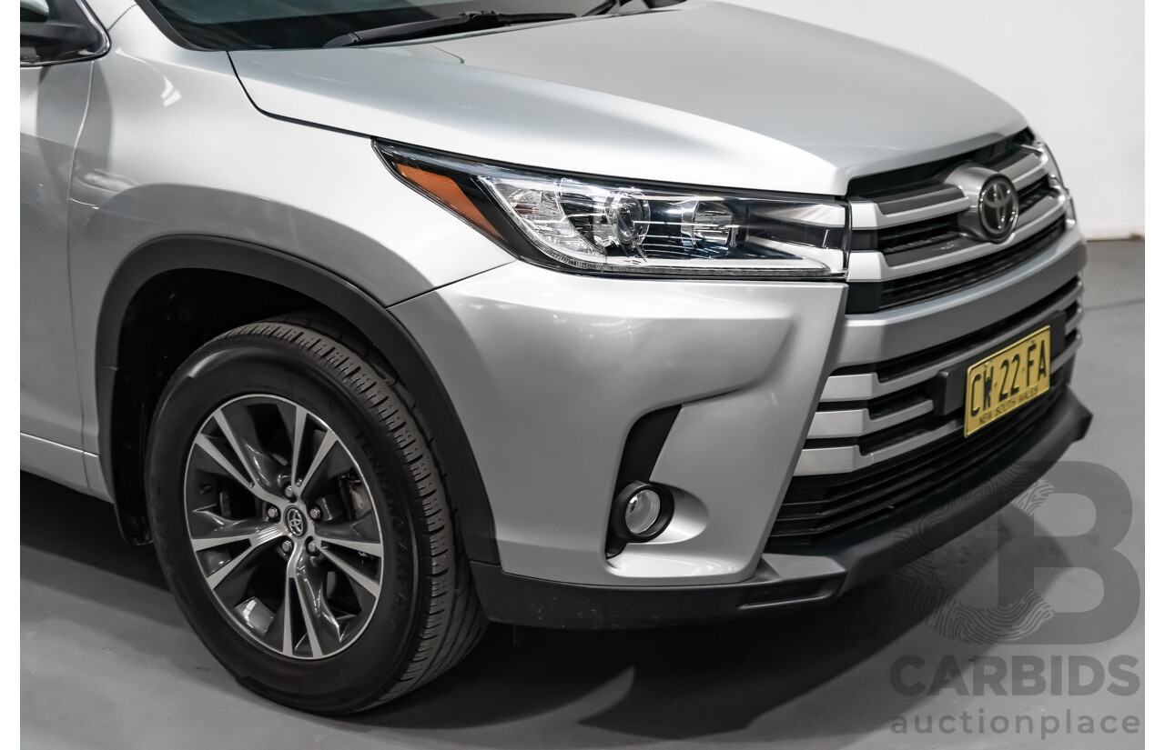 11/2019 Toyota Kluger GX (4x2) GSU50R 4d Wagon Silver 3.5L V6