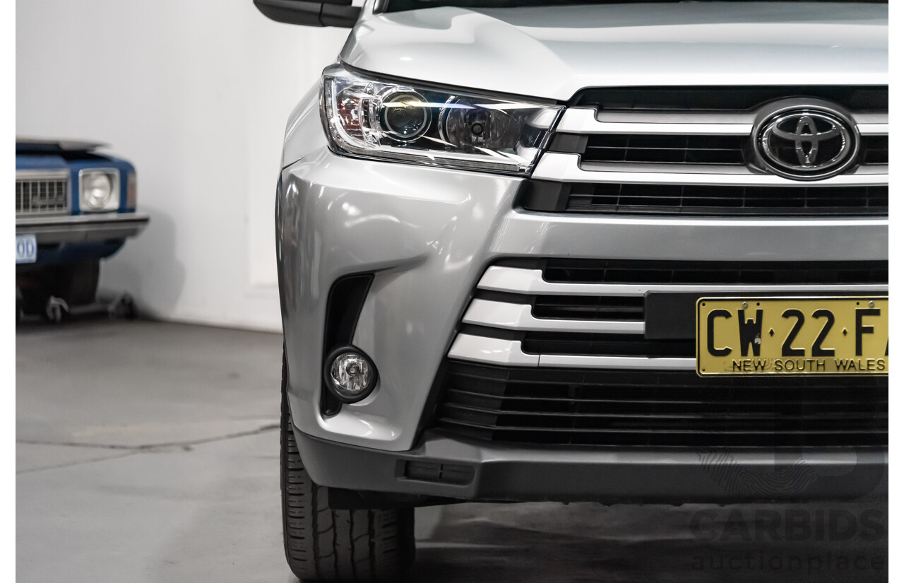 11/2019 Toyota Kluger GX (4x2) GSU50R 4d Wagon Silver 3.5L V6