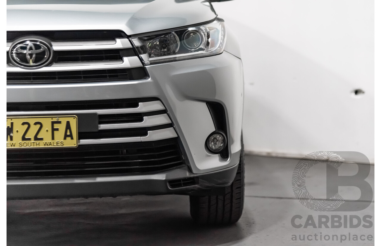 11/2019 Toyota Kluger GX (4x2) GSU50R 4d Wagon Silver 3.5L V6