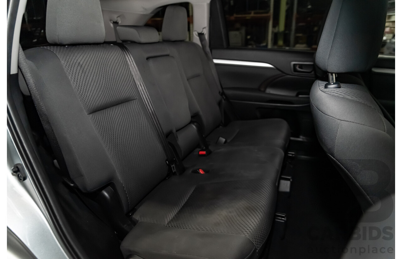 11/2019 Toyota Kluger GX (4x2) GSU50R 4d Wagon Silver 3.5L V6