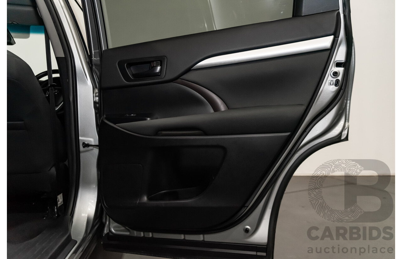 11/2019 Toyota Kluger GX (4x2) GSU50R 4d Wagon Silver 3.5L V6