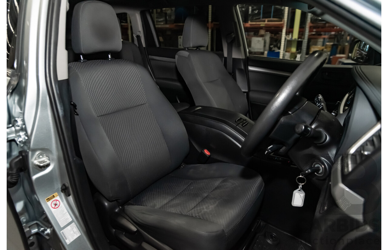 11/2019 Toyota Kluger GX (4x2) GSU50R 4d Wagon Silver 3.5L V6
