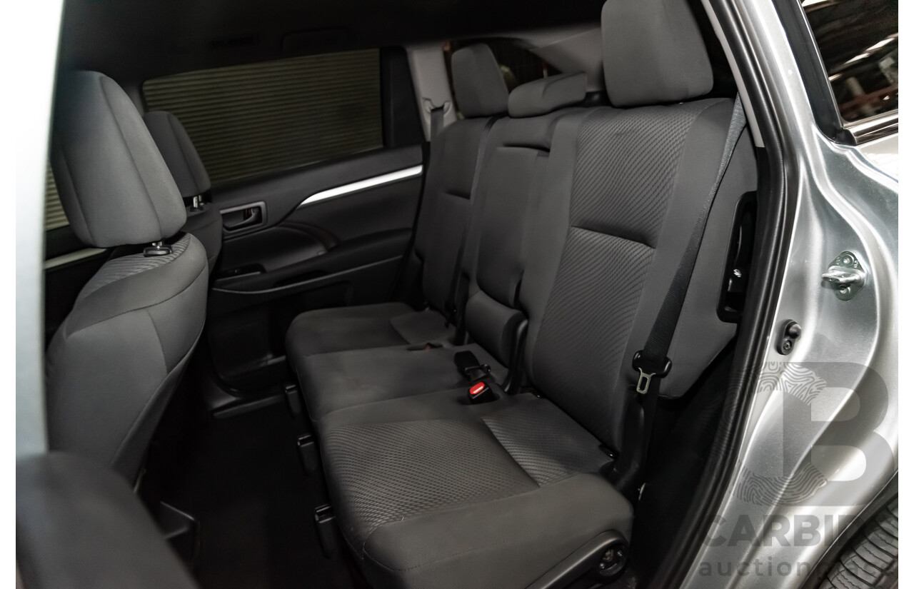 11/2019 Toyota Kluger GX (4x2) GSU50R 4d Wagon Silver 3.5L V6