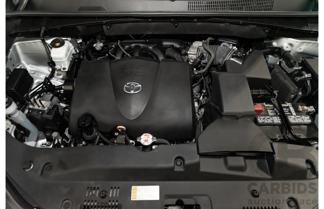 11/2019 Toyota Kluger GX (4x2) GSU50R 4d Wagon Silver 3.5L V6