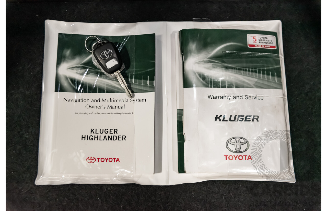11/2019 Toyota Kluger GX (4x2) GSU50R 4d Wagon Silver 3.5L V6
