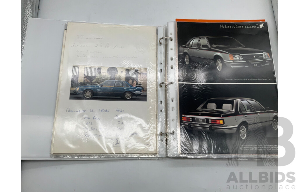 Collection of Automotive Car Brochure