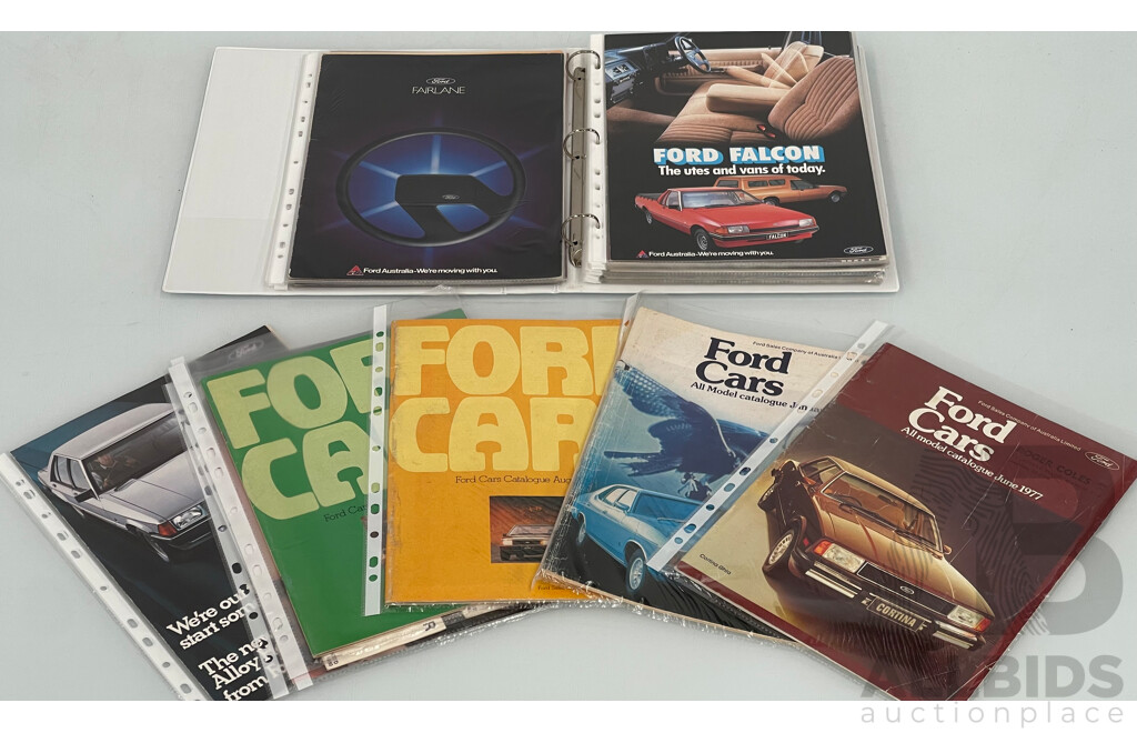 Ford Promotional Brochures 1970s - Lot 1483008 | ALLBIDS