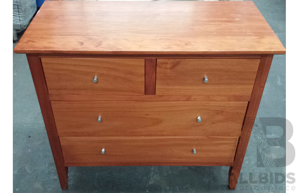 Two Chests of Drawers and Two Bedside Tables