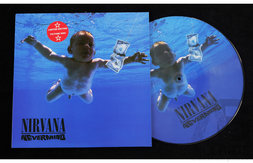 Nirvana, Nevermind, Limited Edition PIcture Disk Vinyl LP Record, 4244251P