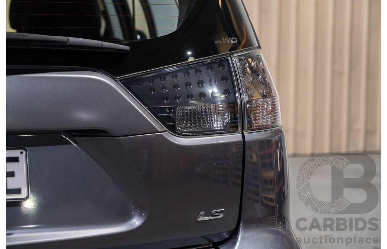 10/2010 Mitsubishi Outlander LS (4x4) ZH MY11 4d Wagon Grey 2.4L