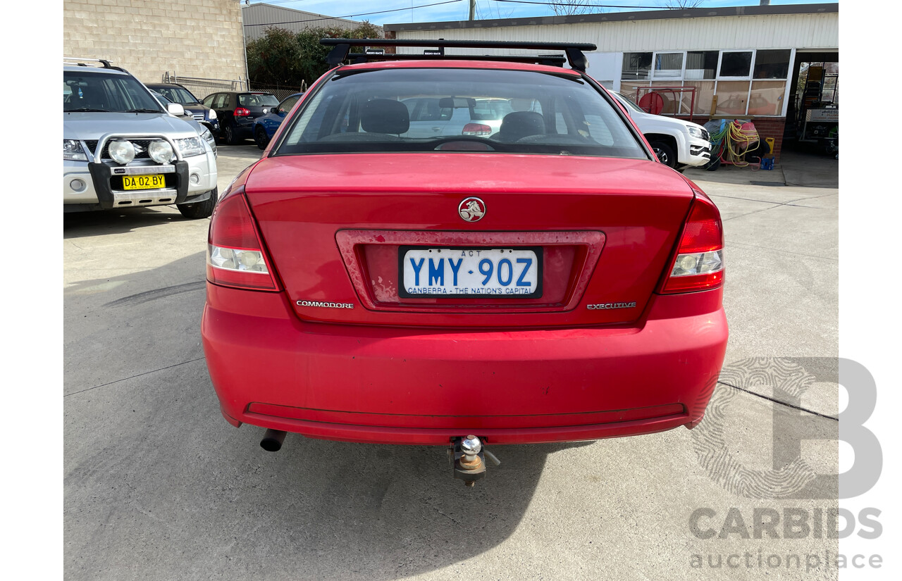 11/2005 Holden Commodore Executive VZ 4d Sedan Red 3.6L