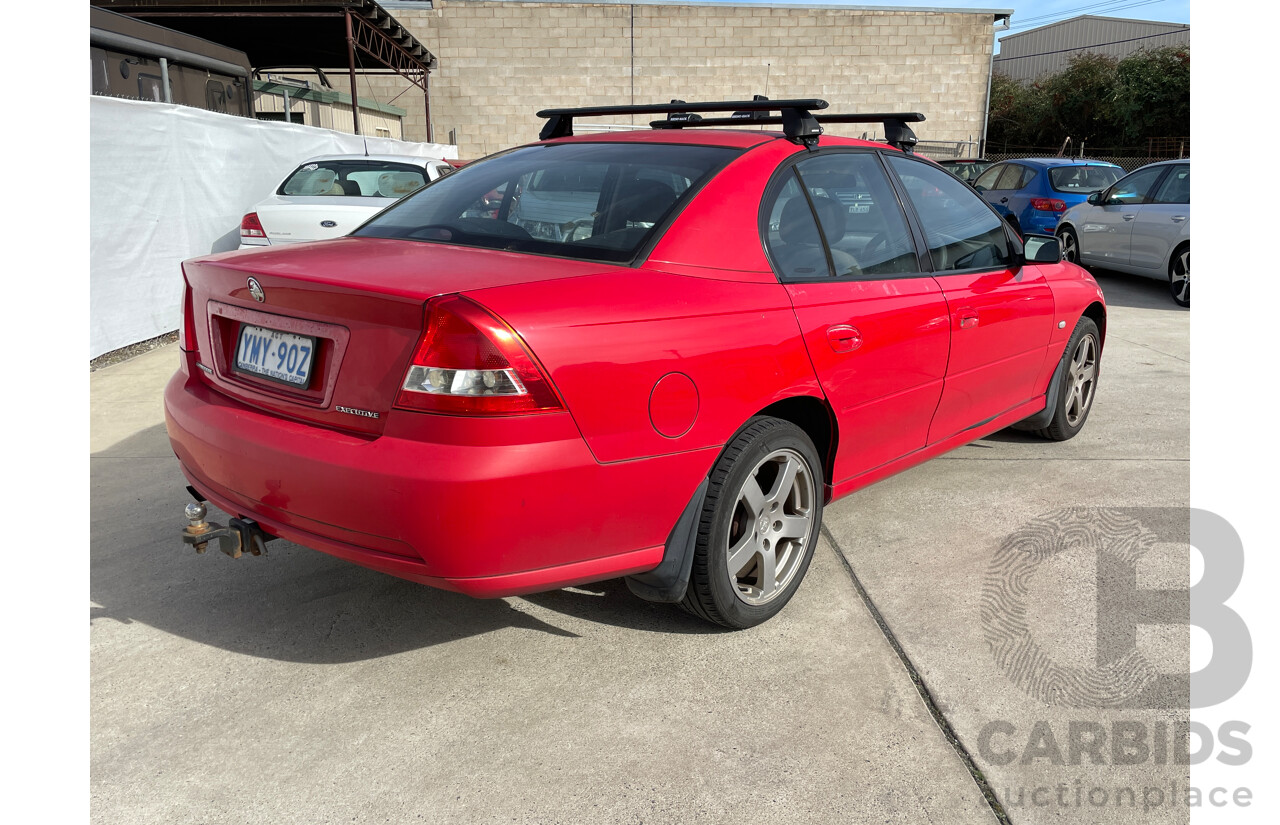 11/2005 Holden Commodore Executive VZ 4d Sedan Red 3.6L