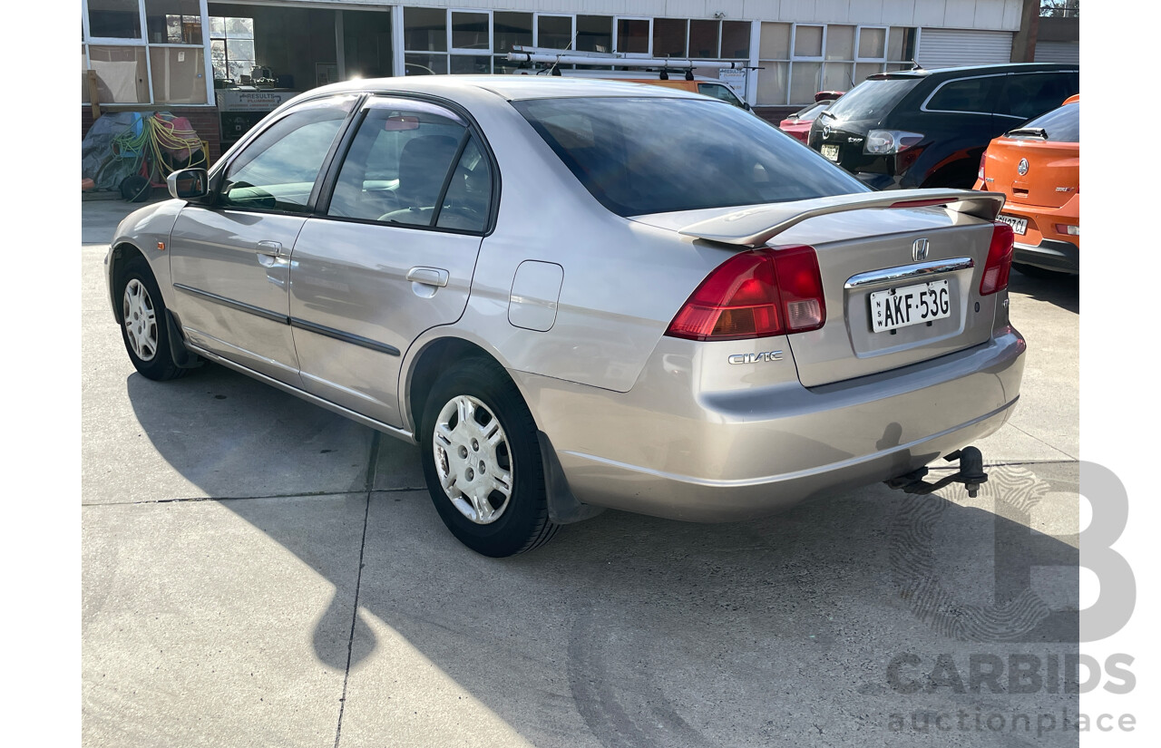 3/2001 Honda Civic GLi 7TH GEN 4d Sedan Silver 1.7L