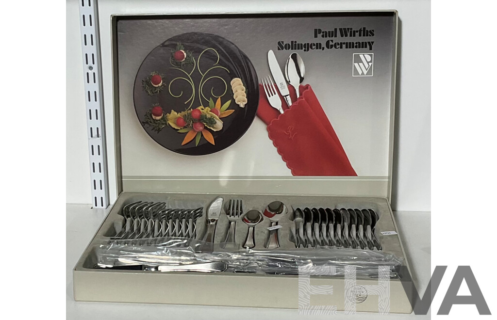 Paul Wirths Solingen, Germany Cutlery Set in Original Box